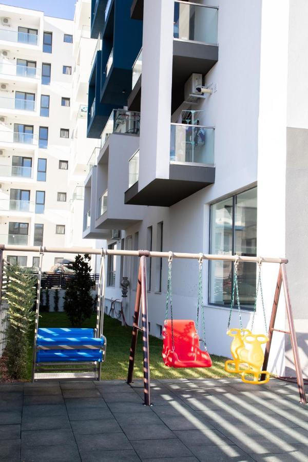 Ferienwohnung Mamaia Nord Nest Deluxe - Pool N Playground Exterior foto